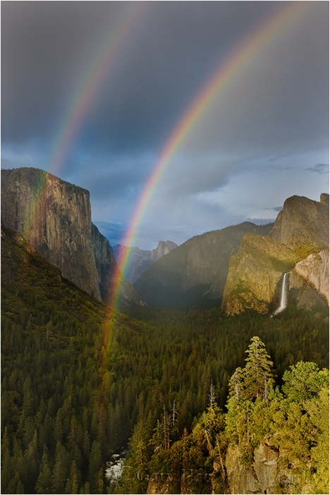 Double Rainbow, Yosemite Valley