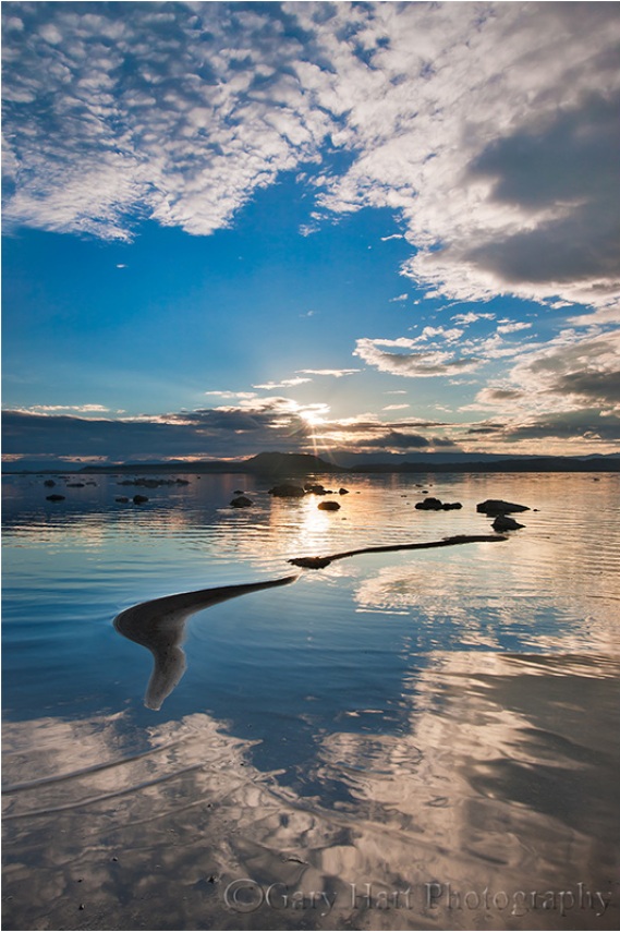 Sunrise Reflection, Mono Lake