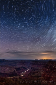 Star Trails, Desert View, Grand Canyon