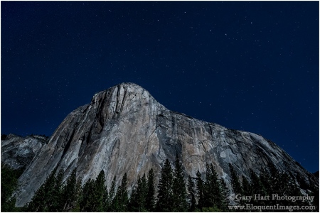 Gary Hart Photography: El Capitan and the Big Dipper, El Capitan Meadow, Yosemite