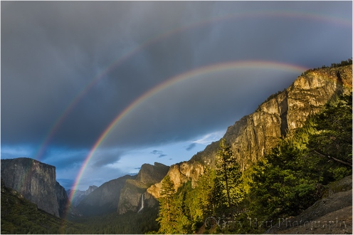 Yosemite Rainbow, Tunnel View