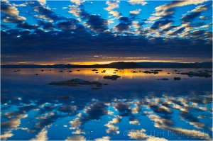 Sunrise Mirror, Mono Lake