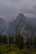 Gary Hart Photography: Direct Hit, Half Dome Lightning Strike, Yosemite