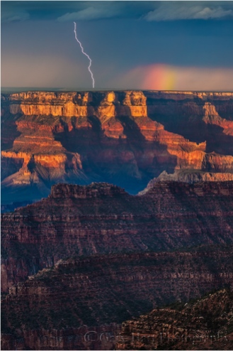 Color and Light, Bright Angel Point, Grand Canyon