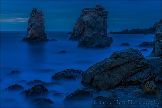 Nightfall, Big Sur Coast, California