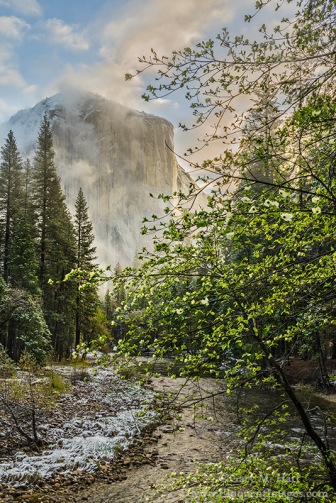 Gary Hart Photography: Spring Snow, El Capitan, Yosemite