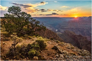 Gary Hart Photography: Sunset, Navajo Point, Grand Canyon