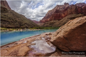 Reflection, Little Colorado River, Grand Canyon