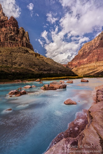 Gary Hart Photography: Red, White, and Blue, Little Colorado River, Grand Canyon