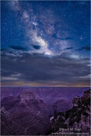 Gary Hart Photography: Angel's View, Milky Way from Angel's Window, Grand Canyon