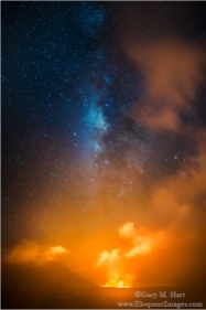 Gary Hart Photography: Starfire, Halemaumau Crater, Kilauea, Hawaii
