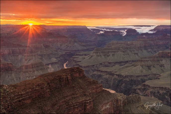 Gary Hart Photography: Grand Canyon Sunset, Hopi Point, Grand Canyon