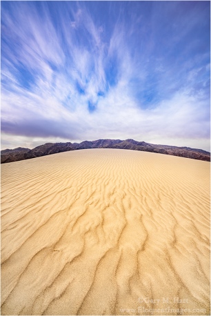 Gary Hart Photography: Sand and Sky, Mesquite Flat Dunes, Death Valley