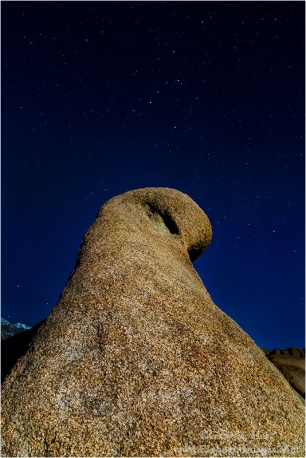 Gary Hart Photography: Cassiopeia Above Mobius Arch, Alabama Hills, California