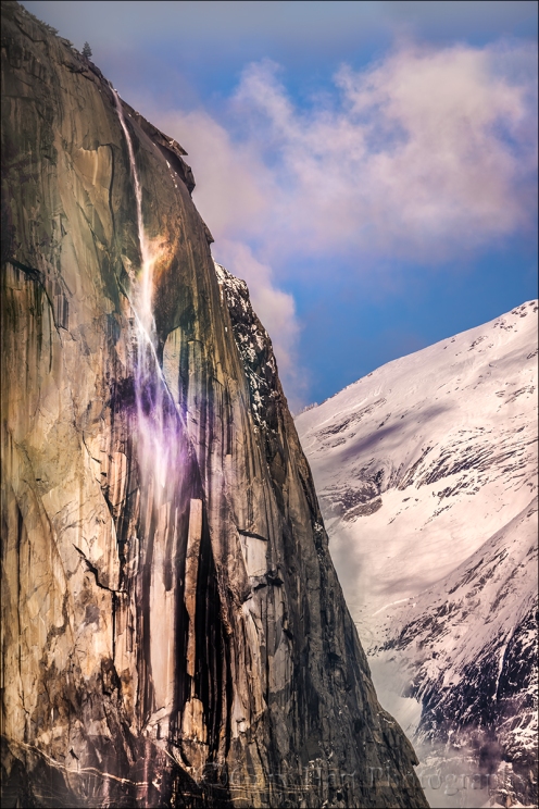 Gary Hart Photography: Horsetail Fall Rainbow, El Capitan, Yosemite