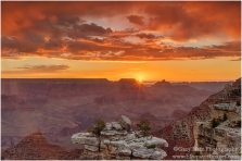 Gary Hart Photography: Here Comes the Sun, Mather Point, Grand Canyon