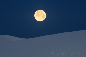 Gary Hart Photography: Dune Moon, White Sands National Monument, New Mexico