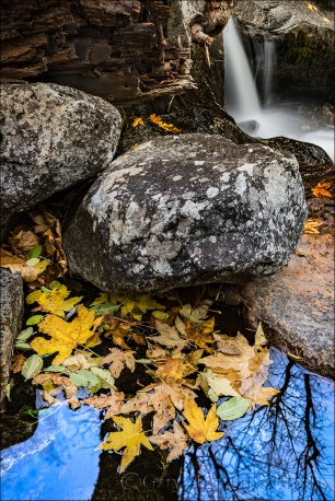 Gary Hart Photography: Autumn Pool and Cascade, Bridalveil Creek, Yosemite