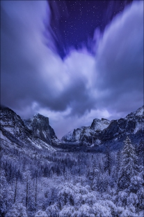 Gary Hart Photography: Silent Night, Yosemite Valley from Tunnel View