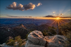 Gary Hart Photography: New Day, Grandview Point Sunstar, Grand Canyon