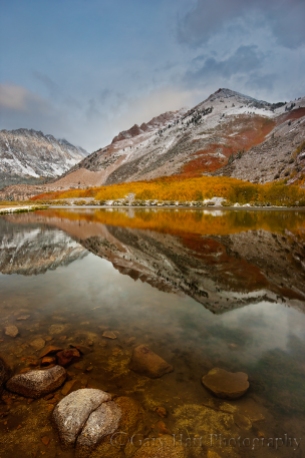 Gary Hart Photography: Autumn Reflection, North Lake, Eastern Sierra