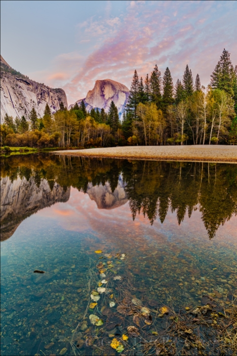 Gary Hart Photography: Autumn Reflection, Half Dome, Yosemite