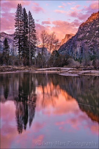 Gary Hart Photography: Last Light, Half Dome, Yosemite