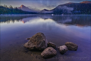 Morning Stillness, Lost Lake and Mt. Hood, Oregon