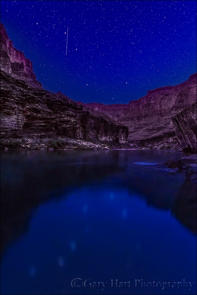 Gary Hart Photography: Big Dipper Reflection, Colorado River, Grand Canyon