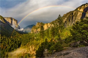 Gary Hart Photography: Rainbow, Tunnel View, Yosemite