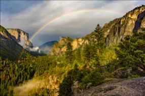 Gary Hart Photography: Summer Rainbow, Yosemite Valley