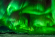 Gary Hart Photography: Electric Sky, Near Glacier Lagoon, Iceland