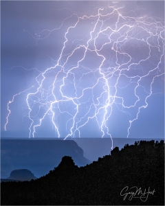 Gary Hart Photography: Lightning Web, Grand Canyon