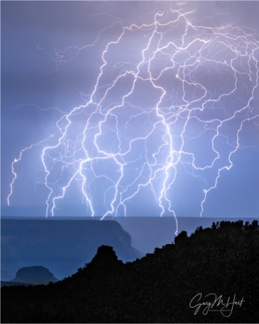 Gary Hart Photography: Lightning Web, Grand Canyon