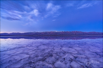 Gary Hart Photography: Blue Hour, Badwater, Death Valley