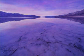 Gary Hart Photography: Twilight Reflection, Badwater, Death Valley