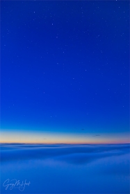 Gary Hart Photography: Almost Heaven, Big Dipper Above the Clouds, Big Sur