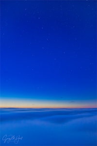 Gary Hart Photography: Almost Heaven, Big Dipper Above the Clouds, Big Sur