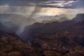 Gary Hart Photography: Summer Storm, Lipan Point, Grand Canyon