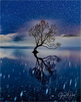 Gary Hart Photo: Starry Night, Lake Wanaka, New Zealand