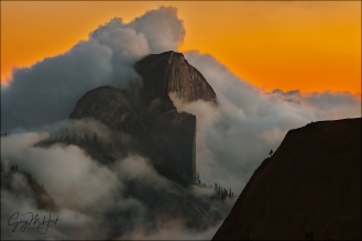 Gary Hart Photography: Out of the Clouds, Half Dome from Olmsted Point, Yosemite