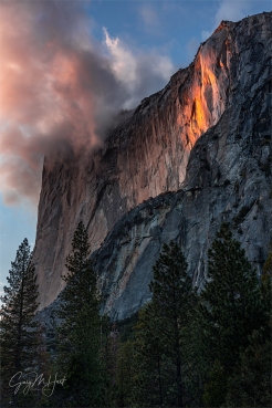 Gary Hart Photography: Sun Kissed, Horsetail Fall, Yosemite