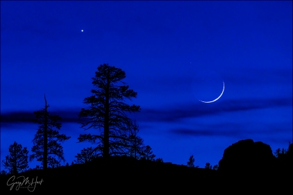 Gary Hart Photography: Mountain Nightfall, Olmsted Point, Yosemite