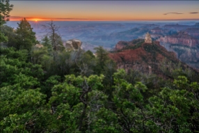 Gary Hart Photography: Sunrise Sunstar, Point Imperial, Grand Canyon