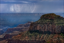 Gary Hart Photography: Lightning V, Grand Canyon