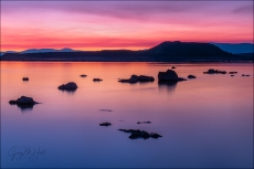 Gary Hart Photography: Red Dawn, Mono Lake