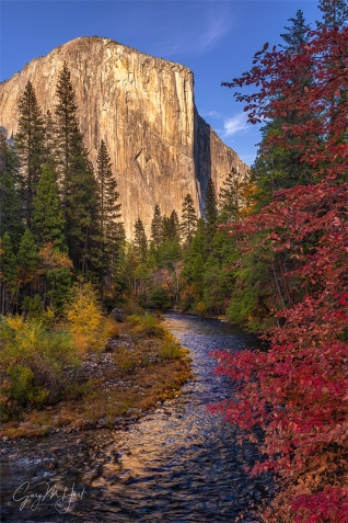 Gary Hart Photography: Autumn Evening, El Capitan, Yosemite