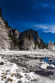 Gary Hart Photography: Moonlight Cathedral, Valley View, Yosemite