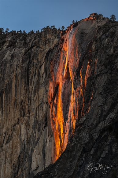 Gary Hart Photography: Horsetail Fall 2022, El Capitan, Yosemite