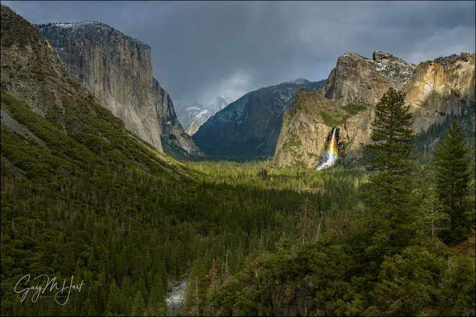 Gary Hart Photography: Spring Surprise, Tunnel View, Yosemite